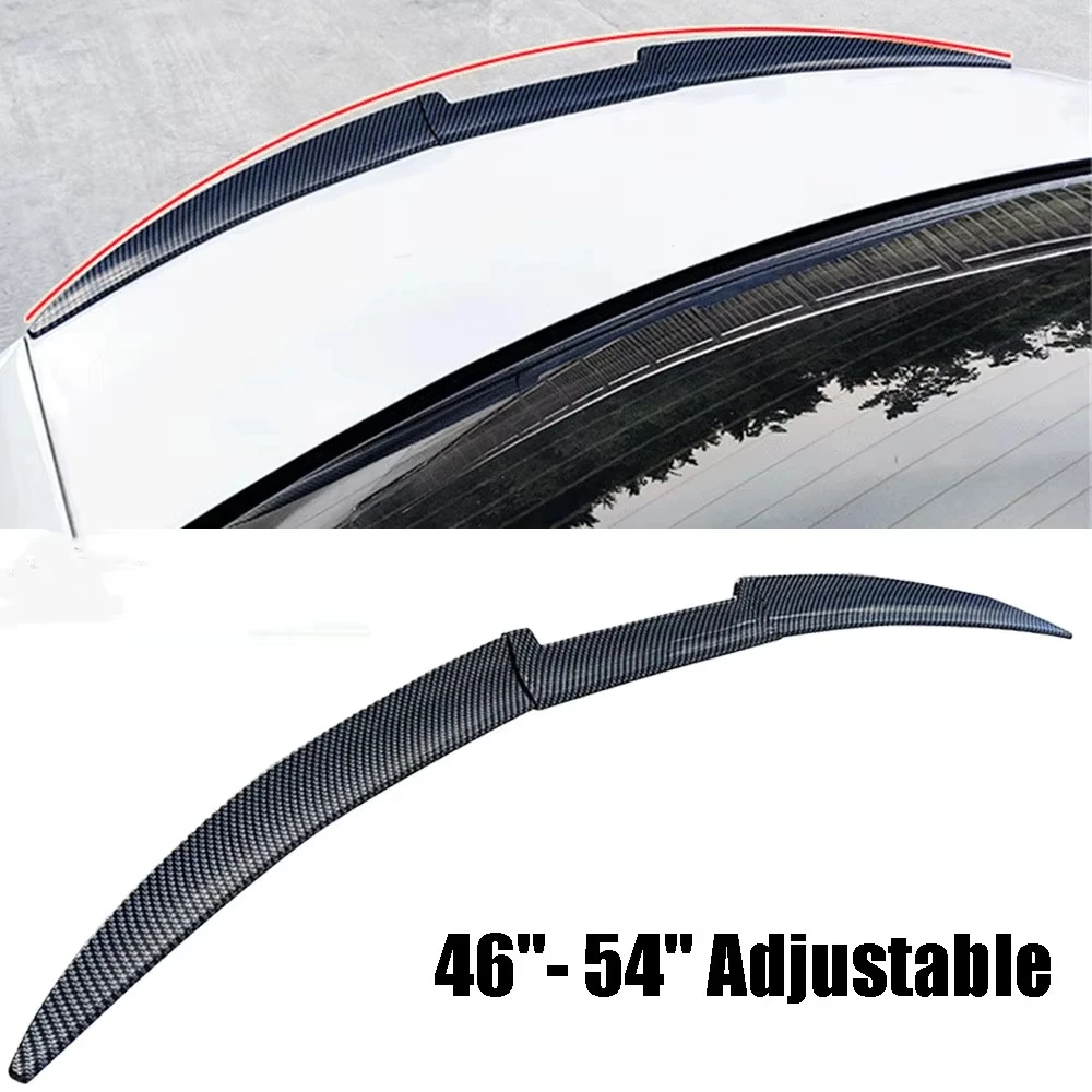 Universal Rear Wing Lip Car Rear Trunk Boot Lip Spoiler Wing Extension Lid For BMW 3/5 Series G30 F10 E90 F30 G30 Racing car rear spoiler
