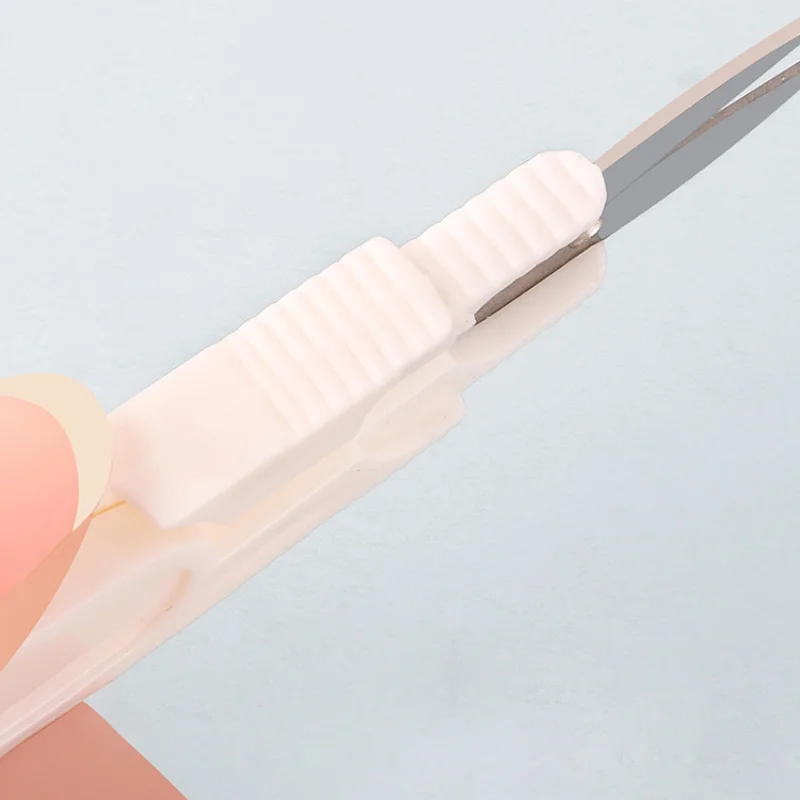 Sewing Scissors Tailor Scissors Sewing Supplies Stainless Steel Tailor Scissors Household U-shaped Small Scissors Safety Fish Line Sewing Cross Stitch Thread Cutter