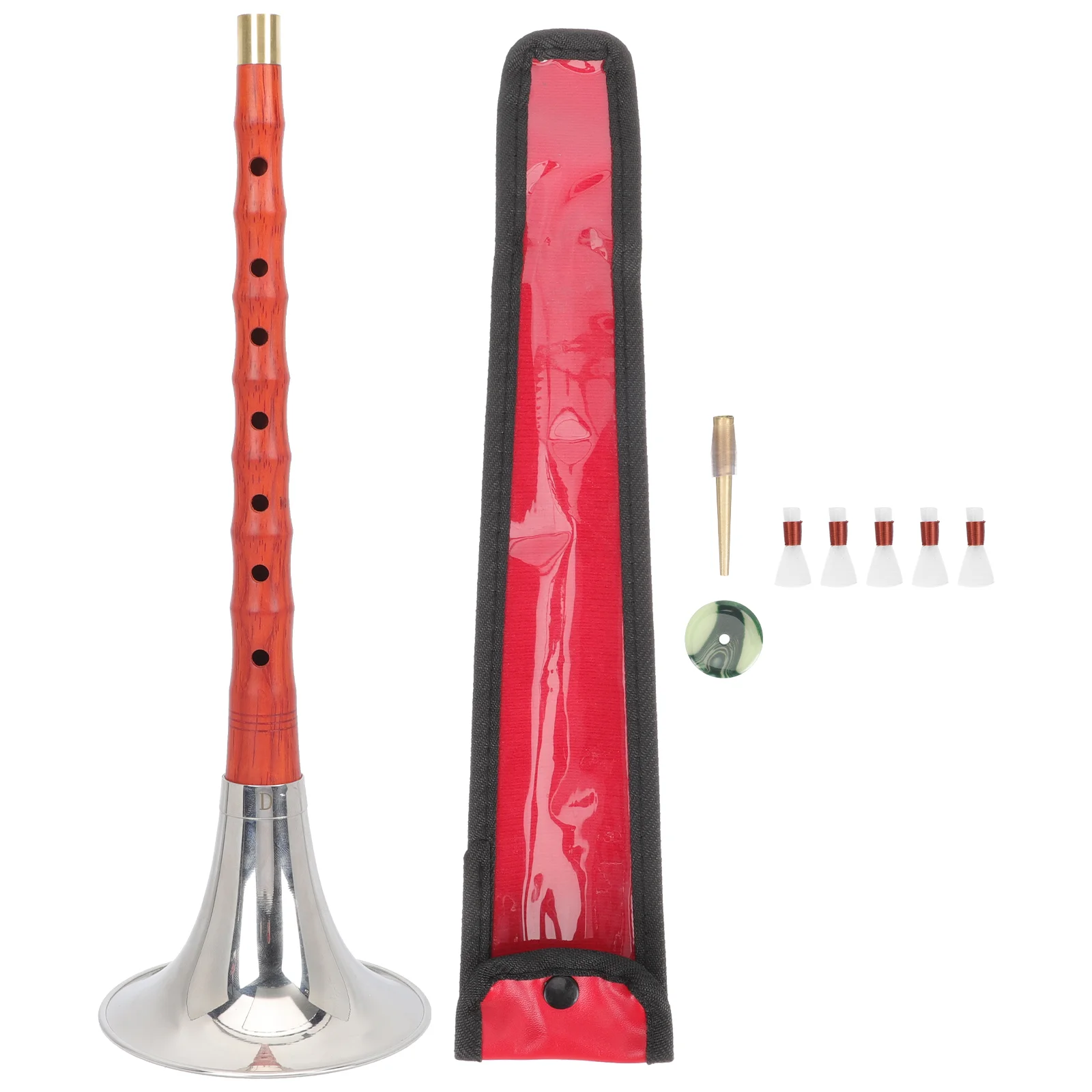 

Musical Instruments Beginners Suona Wood Chinese Wind Crafts Premium Wooden Key Ethnic Professional Traditional Child