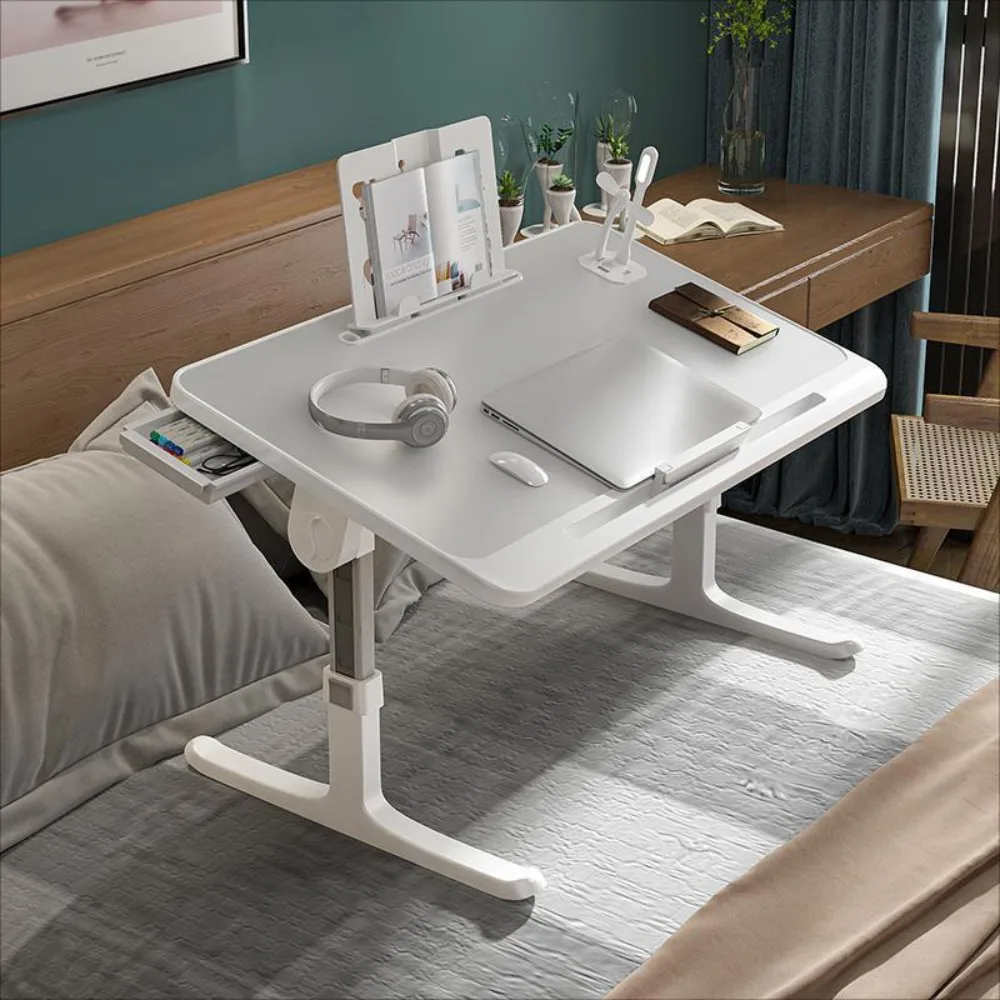 Foldable Laptop Table Office Small Desk Board Adjustable Liftable Laptop Dormitory Student Desk Simple Home Children Study Desks