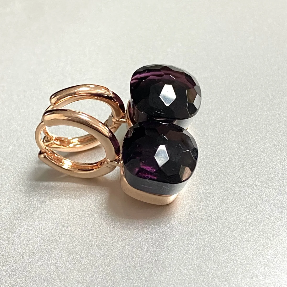 S340f3efa63104628a29c0f1a54e9846aW Classic Earrings For Women Amethyst Crystal Earrings Copper With Gold Plated Square Candy Colors Earrings Fashion Jewelry Mallzona