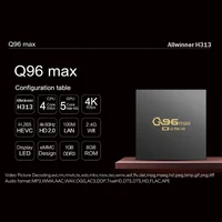 q96 max Smart TV Box 4G WIFI Set-top Box 8GB 128GB Android 14.0 Media Player Allwinner H313 Quad Core iptv - Image 2