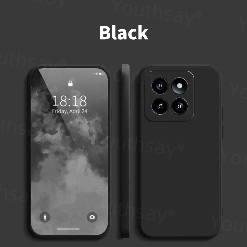 Luxury Liquid Silicone Soft TPU Phone Case - Enhanced Protection with Elegant Design