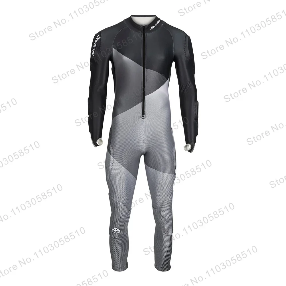 Winter Flansch Overalls Männer einteilige Ski anzüge Leistung Ski Race Anzug Snowboard Jumps uit Sport nicht gepolstert 4