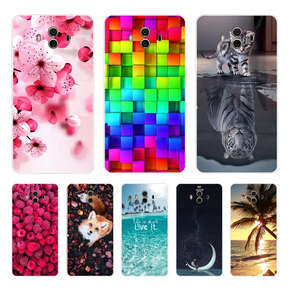 For Huawei Mate 10 Lite Case Mate 10Lite Mate 10 Pro Cute Tpu Silicone Case For Huawei Mate 10 Lite Soft Tpu Coque Shell Cover