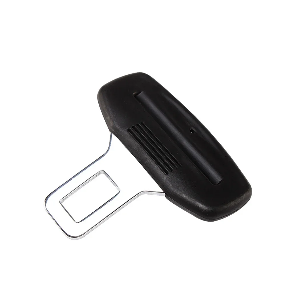 2.1CM Width Car Seat Belt Clip Extender Safety Seatbelt Buckle Plug Socket Black car accessories interior Straight lock tongue