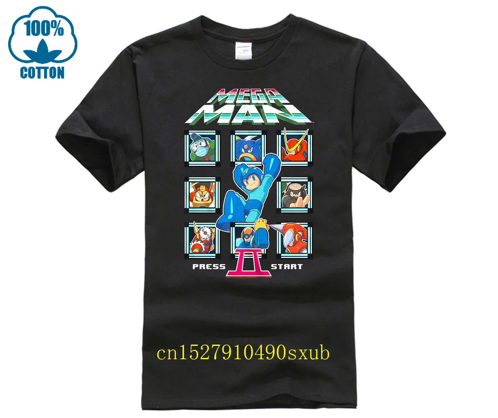 

Мужская футболка Megaman, 2 чипа, выберите стиль, футболка для геймеров в ретро стиле