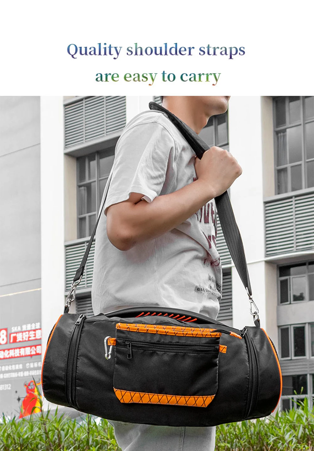 Portable Storage Bag for JBL BOOMBOX 1/2/3 Gen Speaker Sound Permeable Bags BOOMBOX3 Outdoors Travel Carrying Transparent Case