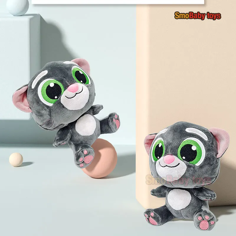 Electrical Talking Tom Angel Plush Toys Repeats What You Say Seek Stuffed Dolls Speaking Cartoon Cat And Friends Toys Kids Gifts