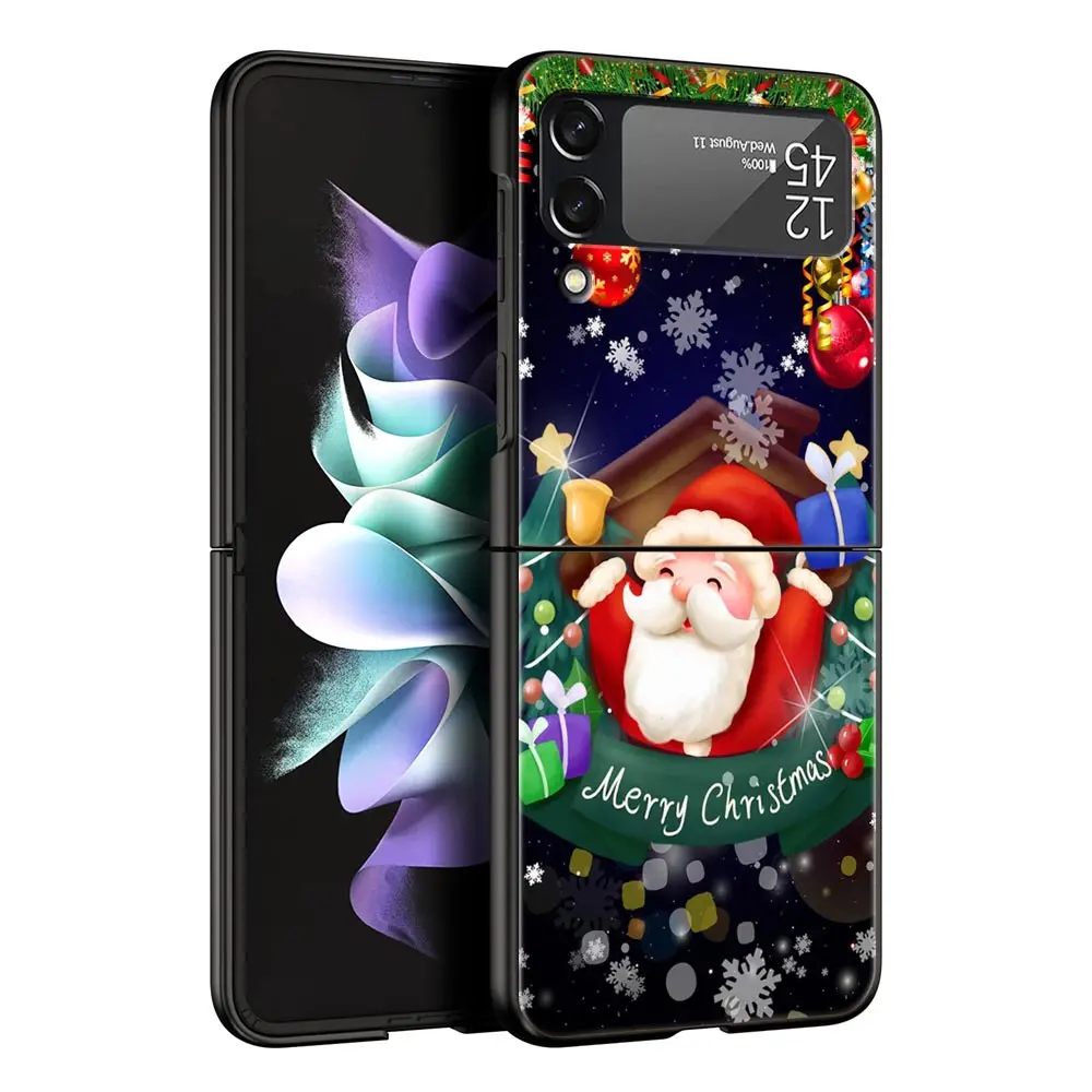 Luxury Cartoon Christmas & New Year Hard Shell Phone Case