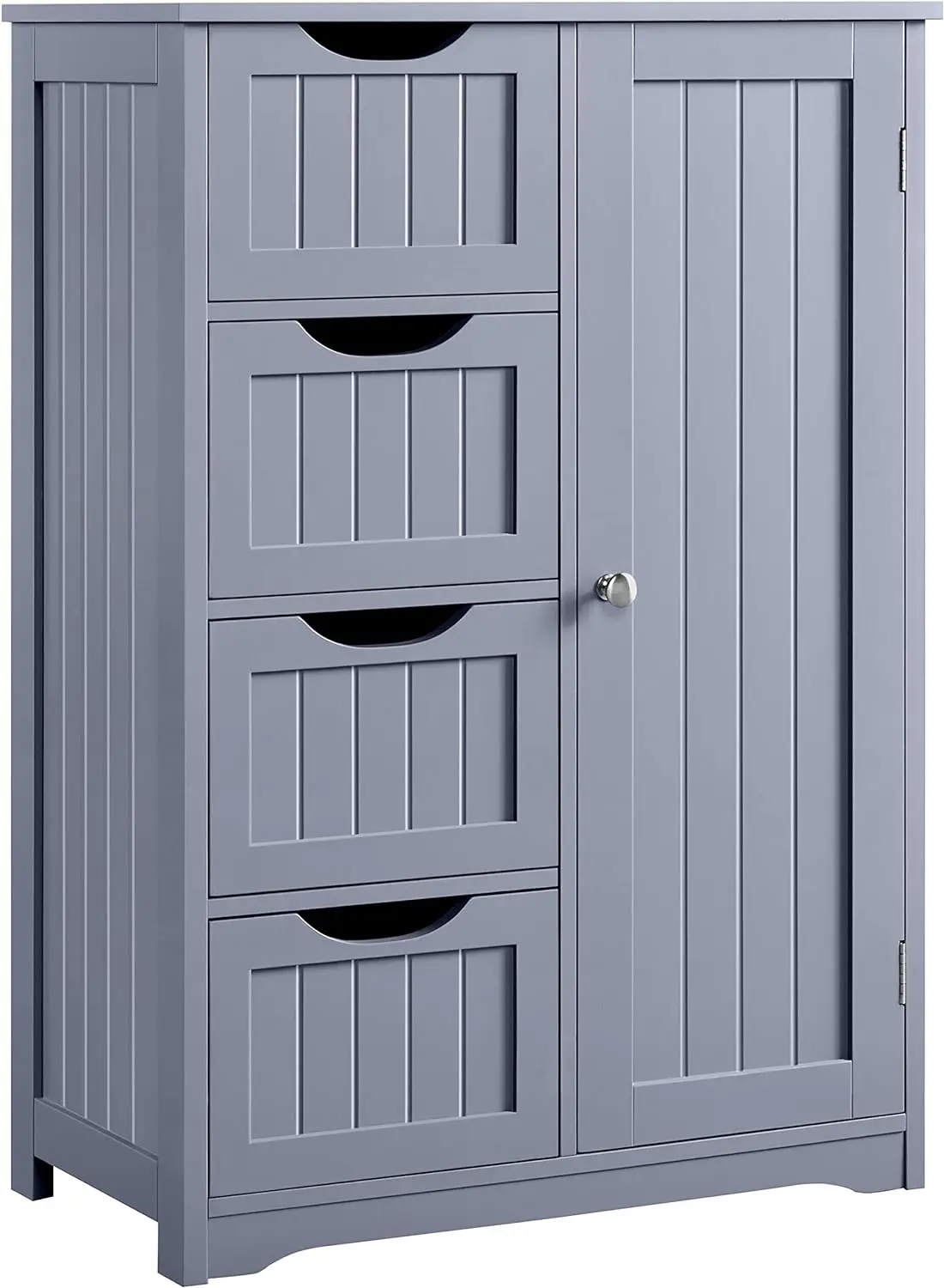 

Large bathroom floor cabinet with 4 showers and single door cabinet, living room kitchen hallway freestanding locker, grey