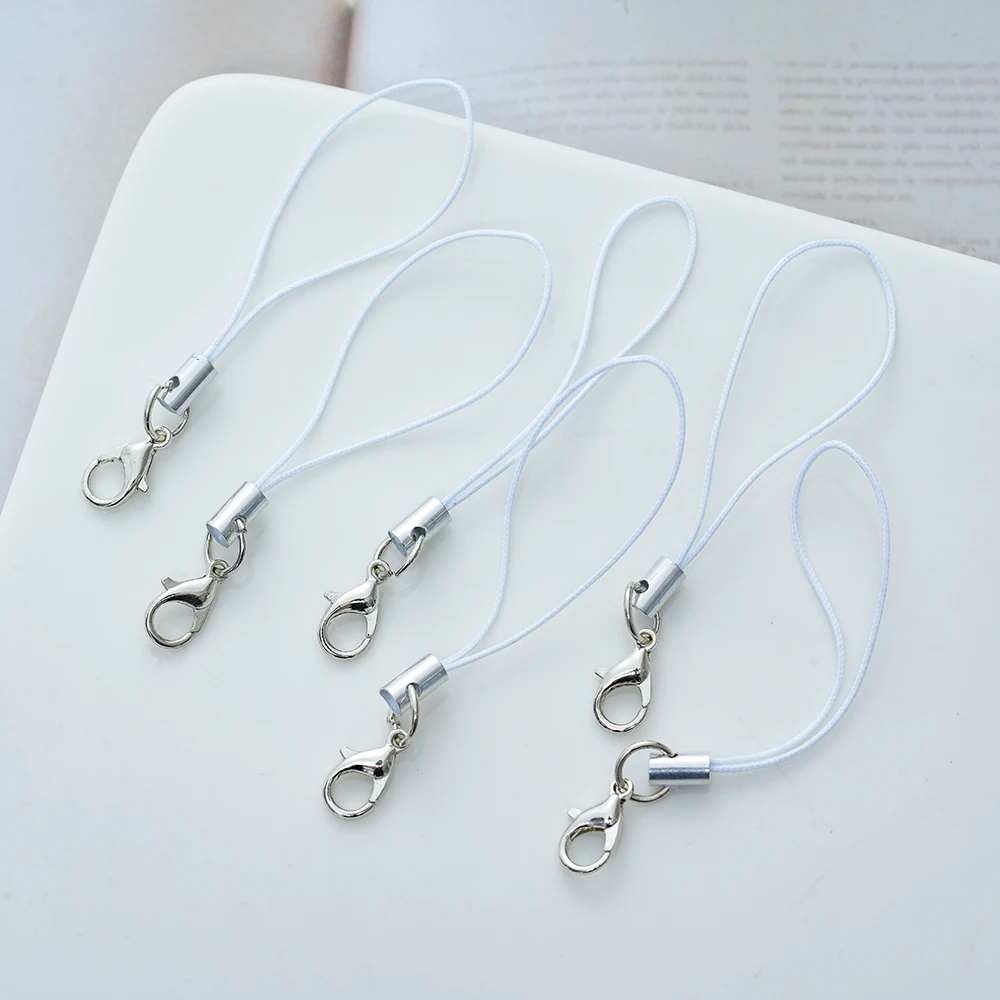 Lanyard Cord Set with Lobster Clasp Keychain Accessories - Pack of 20