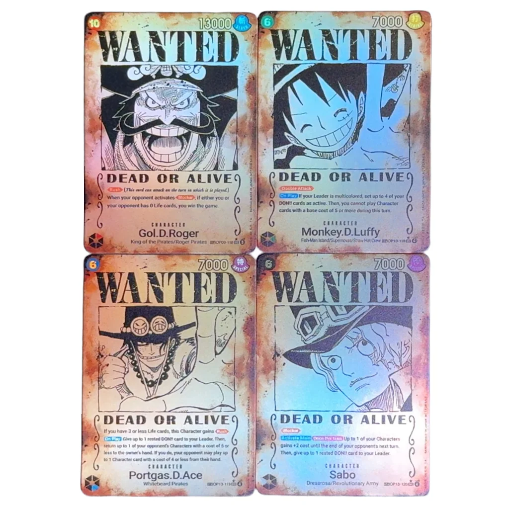 One Piece TCG OPCG English OP13 Character card Wanted Poster Roger