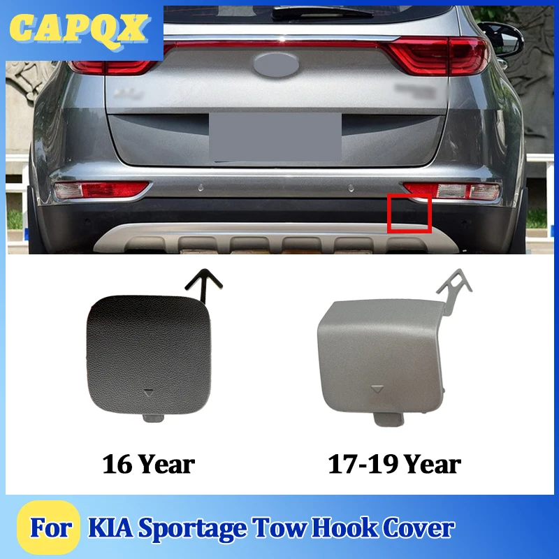 Bumper Trailer Cover Tow Bracket Cover Bumper Tow Hook Cap For KIA Sportage