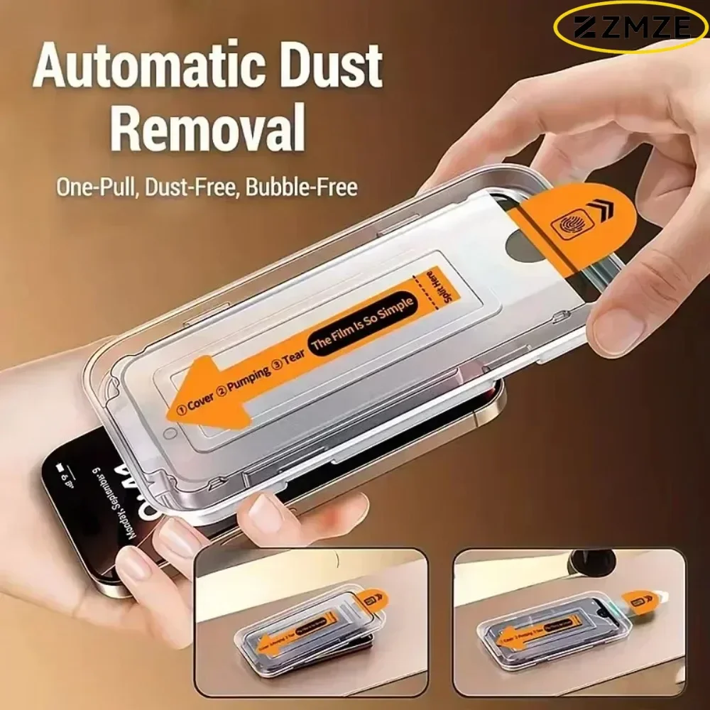 2/3PCS Pellicola protettiva per schermo facile da installare senza polvere per Samsung Galaxy S26 Plus S26 Ultra HD Pellicole antigraffio in vetro temperato - immagine 5
