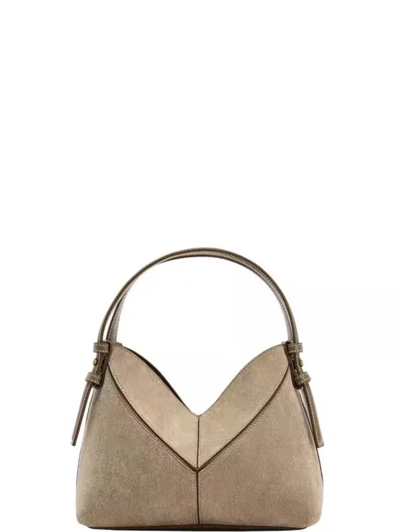 Fashion Patchwork Bucket Bags for Women Canvas Handbags and Purses Designer Shoulder Crossbody Bag Small Commuting Bag Female