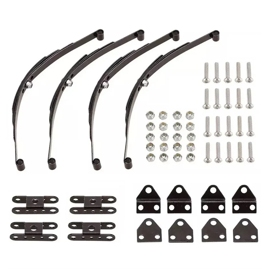 Barra De Suspensión De Rorte De Hoja De Coche RC, Barra De Acero Para 1:10 RC Rock Crawler D90 Axial SCX10 F350 - AliExprs