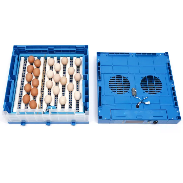 Egg Hatching Incubator, 64 Eggs Automatic Egg Hatching Incubator with Temperature Humidity Control & Automatic Egg Turner, Digit