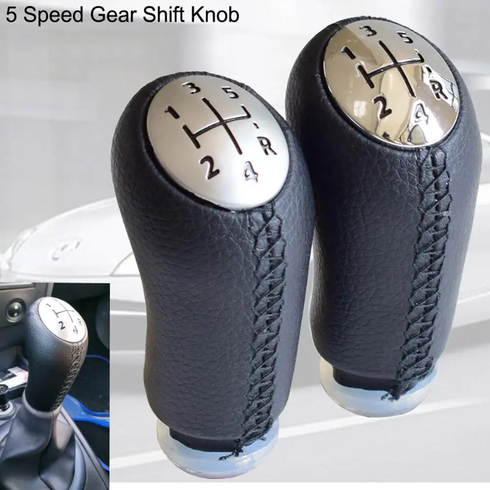 

5 Speed Gear Shift Knob Stick Head Car Gear Shift Lever Handle Universal For RENAULT Laguna Megane 2 Clio 3 Scenic 2 I6S7