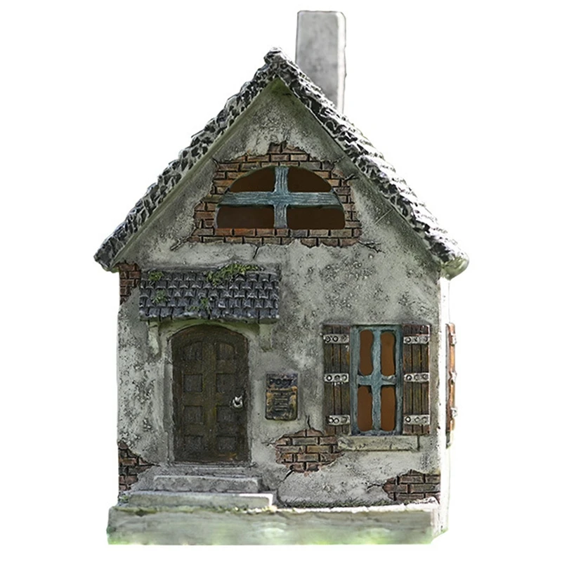New Miniature Fairy Garden House Rustic Fairy Cottage Woodland Fairy Home Miniature Houses Mini Country Houses