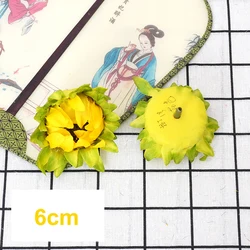 Sunflower Head Artificial Flower Decorations - Pack of 5/10/20 for Home and Window Décor (Sunflower bud 3)