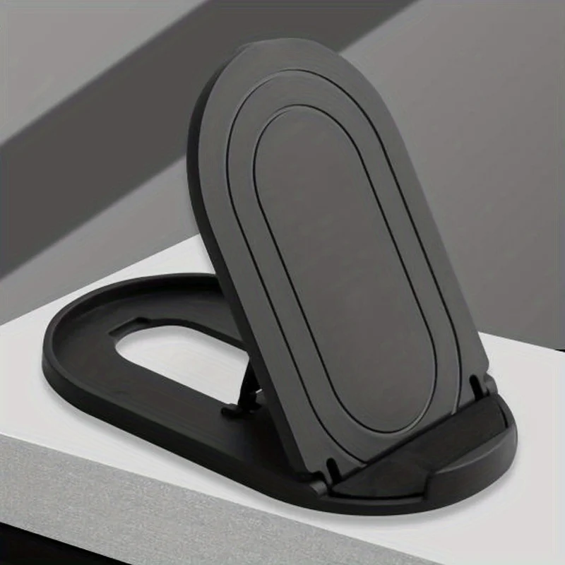 6-Color Foldable Plastic Phone and Tablet Stand - Universal Desktop Holder