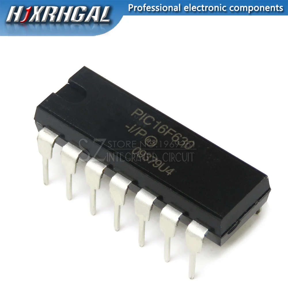 

5 шт. Φ/P Φ DIP14 DIP PIC16F630 новый оригинальный