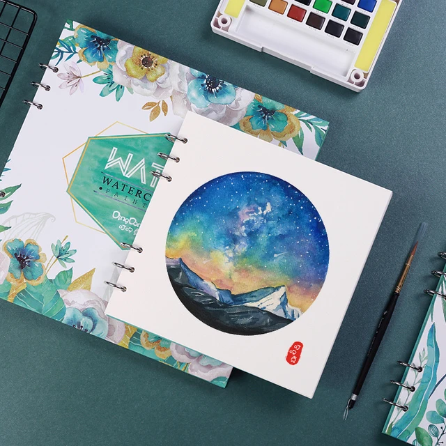 Water Color Paper for Artists Foldable Academic Painting Book Sketchbook  for Use - AliExpress