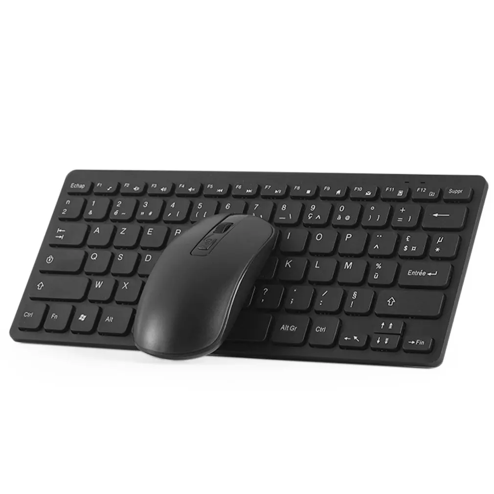 French Keyboard Wireless Mouse Azerty Suitable For Game Pc Player Imac Tv French Keyboard Mouse