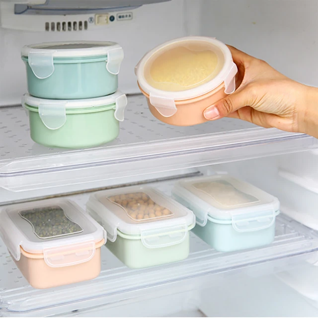 Mini Plastic Food Storage Containers With Lids Small Airtight