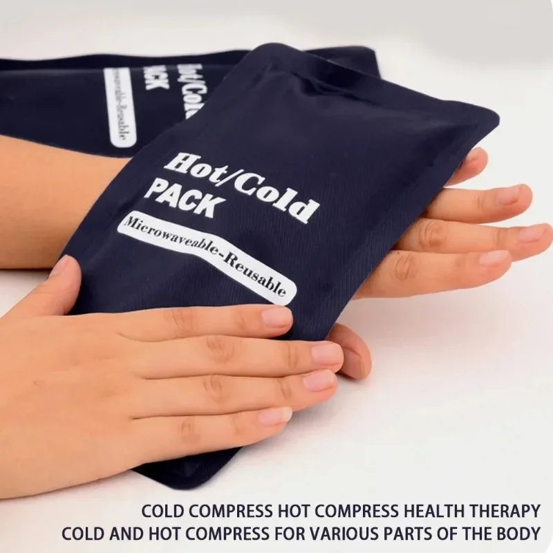 Ice Pack Reusable Gel Freezable Hot Cold Pack Ice Bag Professional Ice Bag Portable Outdoor Travel Cooler for Leg Knee Headache