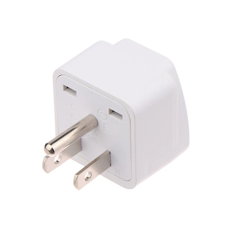 Universal German Russia AU UK Kr EU to US AC Power Socket America Plug US Travel Charger Japan Adapter Converter Type B 10A 250V