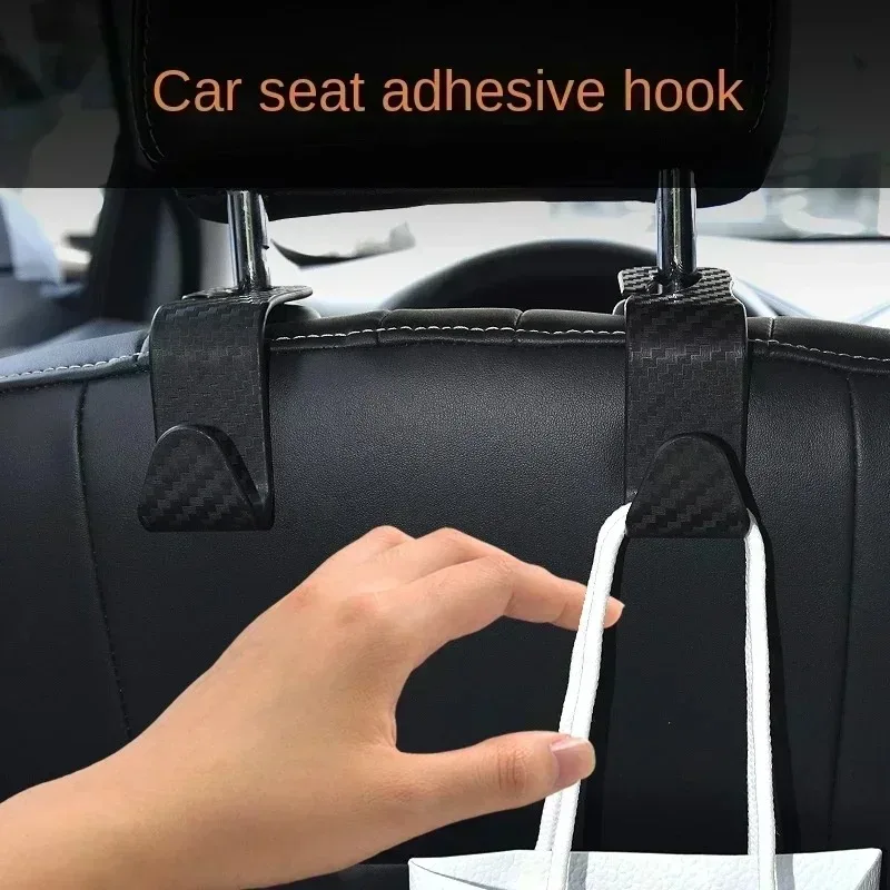 1/4pcs Car Seat Hooks Interior Back Seat Storage Hanging Holder Headrest Hanger Hooks Auto Interior Hook Accessories