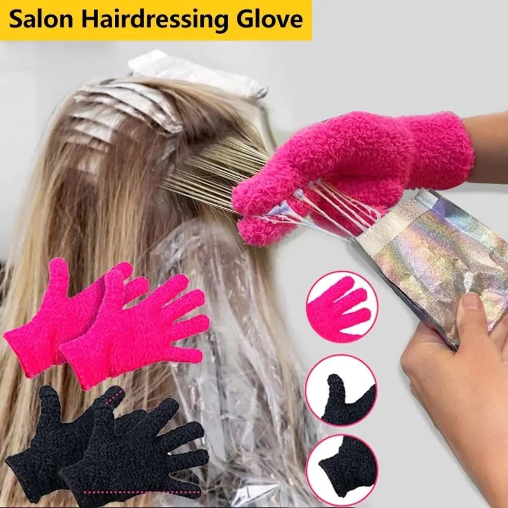 HairDyeGlovesBleachBlenderHairdressingGloveSalonReusableGloves