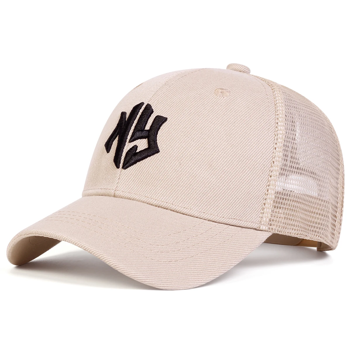 Unisex NG Buchstaben Stickerei Baseball Net Caps Frühling und Sommer Outdoor Einstellbare Casual Hüte Sonnenschutz Hut Sport Cap – Detail 7