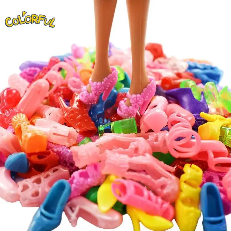 32PCS universal Clothes Set Clothes And Accessories For Barbie Dolls Fashion Party Gown for Girl's Gift doll clothes doll accessories toys doll accessories