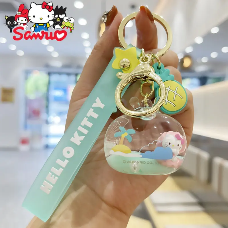 MINISO Melody Kuromi Hello Kitty Cinnamoroll gantungan kunci
