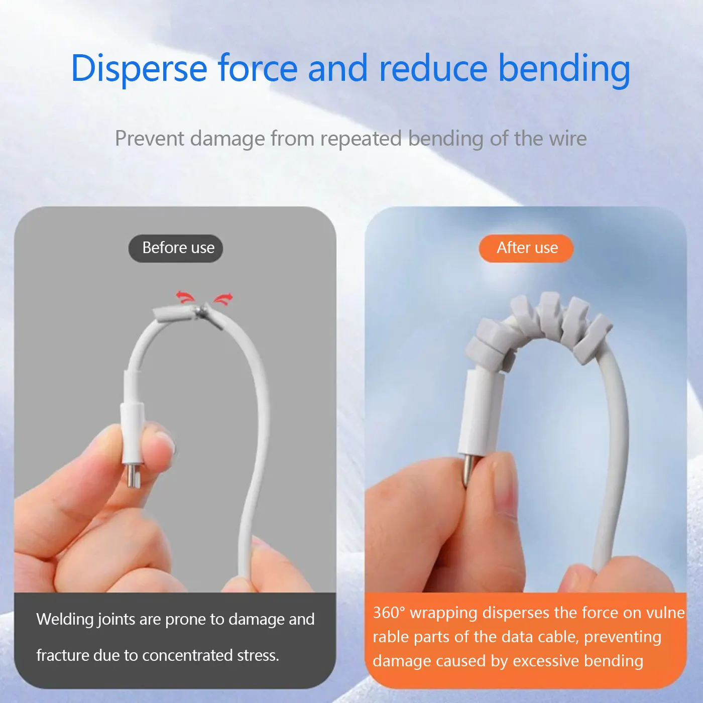 Durable Protective Case for Charger with Power Storage Winding