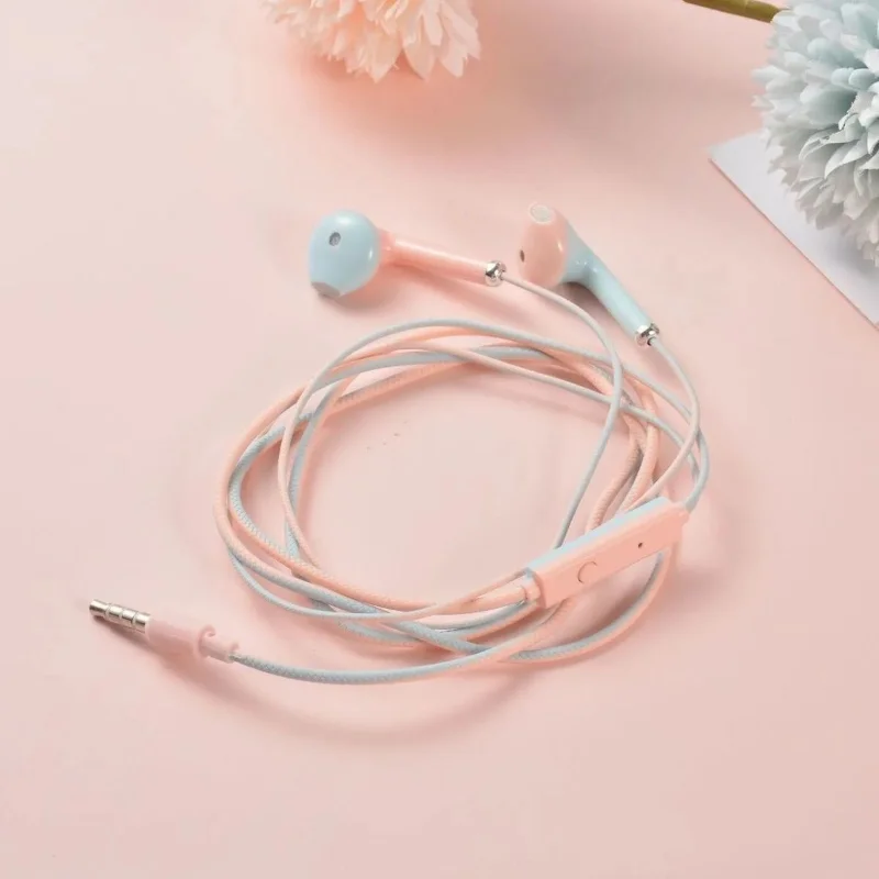 3.5mm/Type C In-ear Wired Earbuds Sports Earphone Bass Stereo Music Headset with Microphone for Mobile Phone Computer Laptop wired headphones wired earphone wired earbuds wired headset