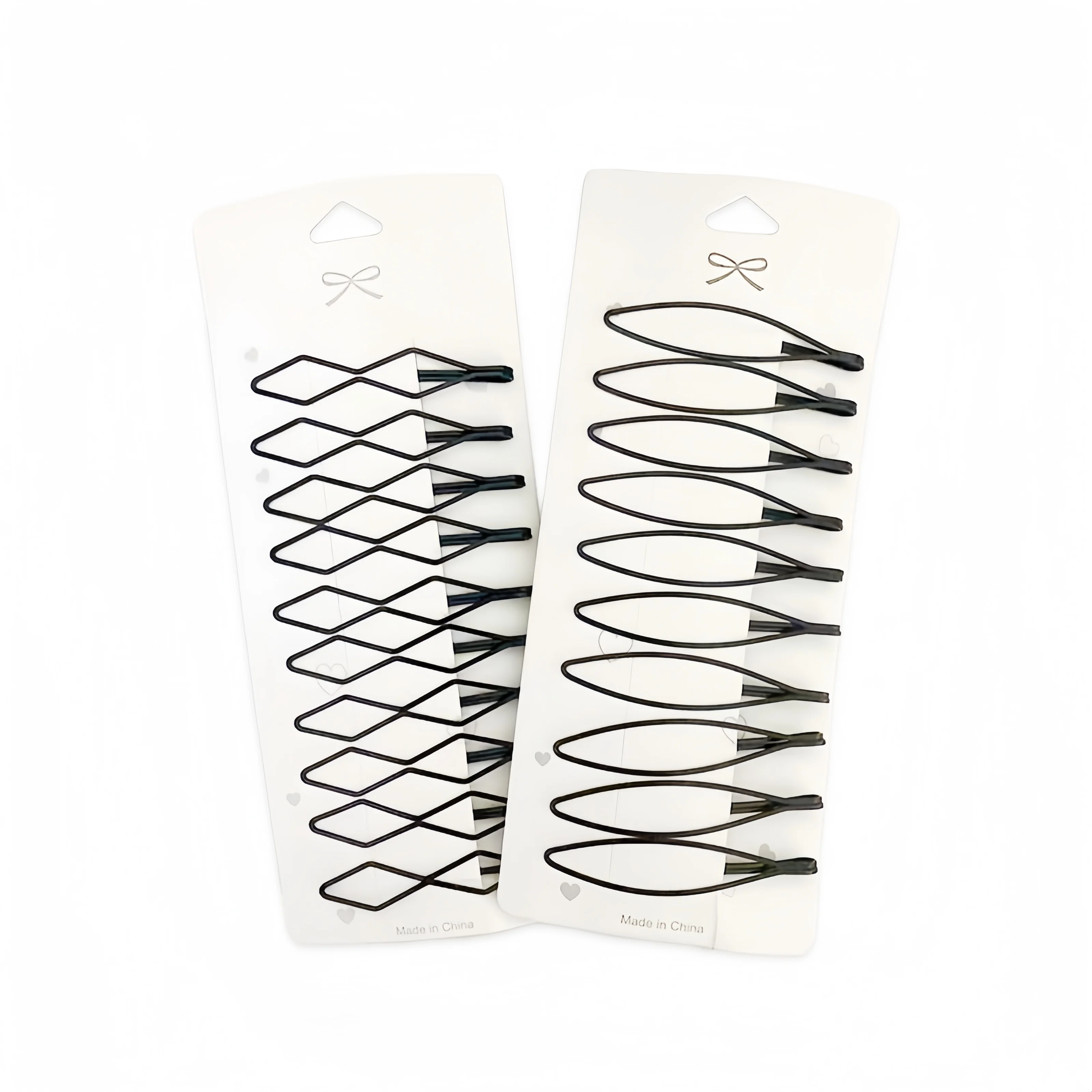 

10pcs Metal Bun Word Hair Clips For Women Girl Simple Barrettes Geometric Side Hairpins