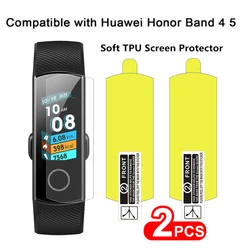 Sporty Colorful Silicone Replacement Strap for Honor Band Smart Accessories (2pcs Screen Film)