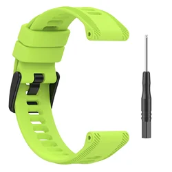 Sports Silicone Strap - Premium 22mm Replacement Wristband Bracelet - Forerunner 745 (Lime)
