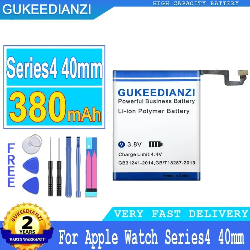 

GUKEEDIANZI Battery Series3 Series4 Series5 S 3 4 5 for Apple Watch iWatch Series 3 4 5 S3 S4 S5 38mm 40mm 42mm 44mm GPS LTE