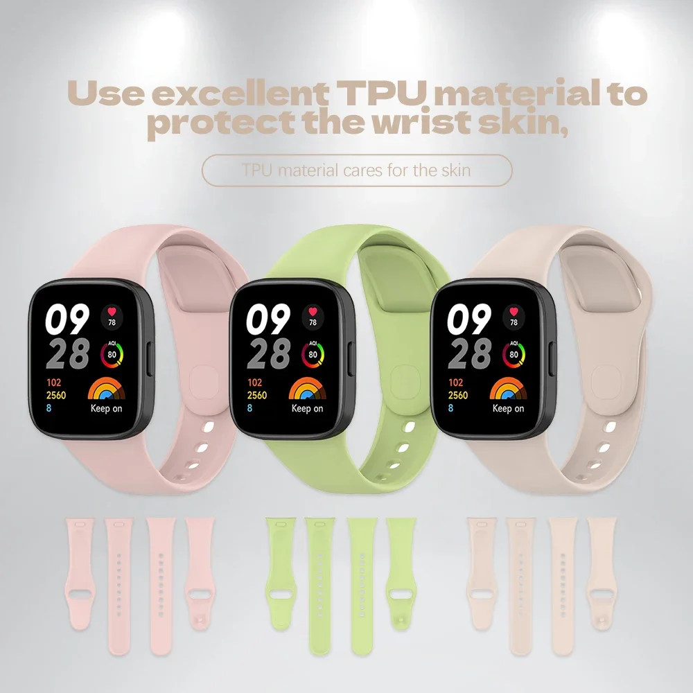 Silicone Watch Strap Band for Smartwatches - Original Wristband Bracelet