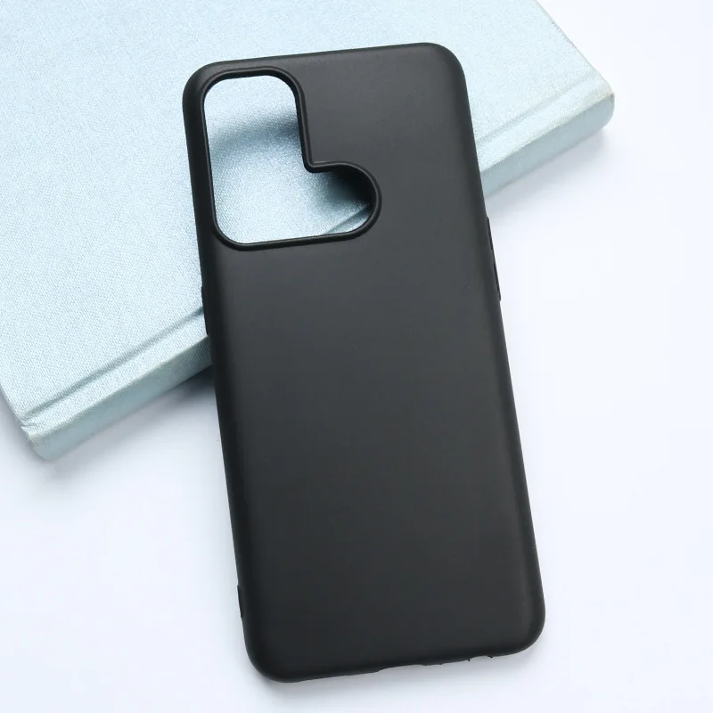 Black Soft Silicone TPU Case – High-Quality Protective Cover