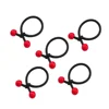 Red Cherry Baby Hair Bands Cute Girls Elastic Ponytail Holder Ties Heaband Kids Headwear Ropes Scrunchie Hair Accessories 4