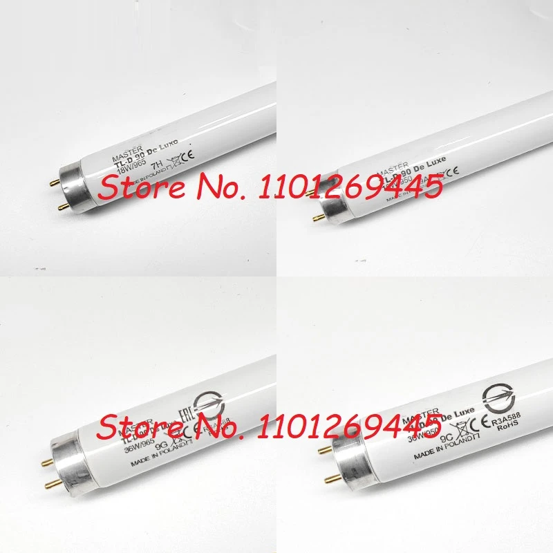 stortbui blozen uitroepen High Color Rendering Graphic Printing Tl-d 90 Lamp Tube 18w/965 Color  Contrast Tube Tl-d18w/965 D65 Light Source 6500k Standard - Tool Parts -  AliExpress