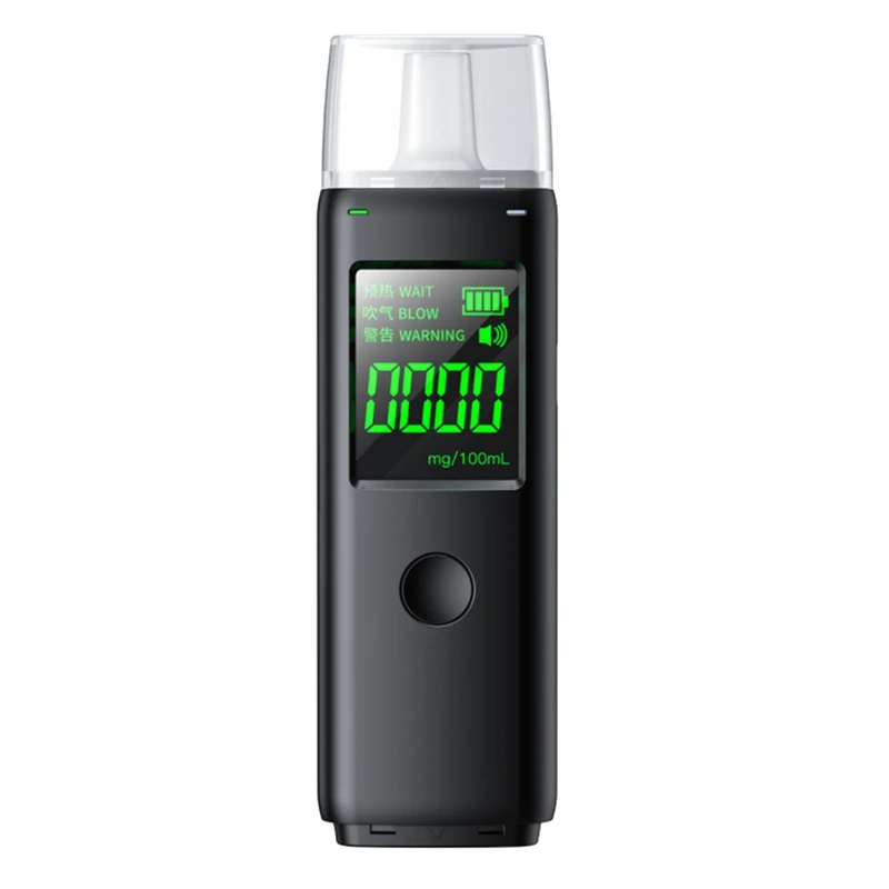 Drunk Driving Breathalyzer Quick Response Professional LCD Digital