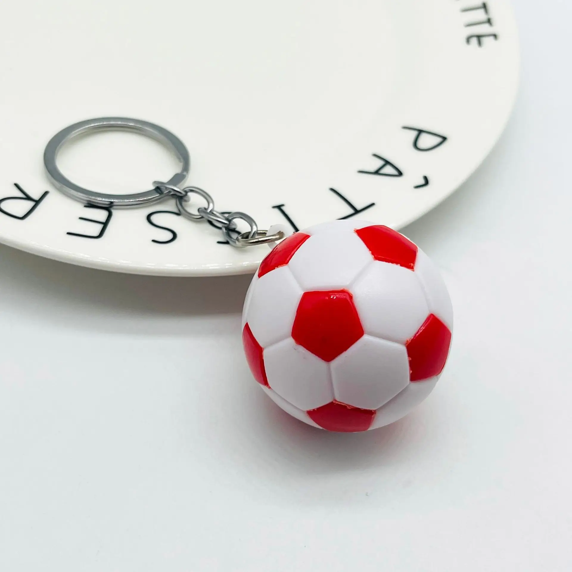 Soccer Keychain Player Gift Car Keychain Football Fan Keychain 6 Colors Sports Accessories|/1pcs football accessories