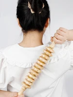 Wood Therapy Roller Gear Stick Massage Tool Cellulite Slimming Roller Massager Lymphatic Drainage Body Shaping Trigger Stick 6